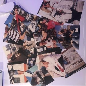 RARE BRANDY STICKERS+decorative postcard designs